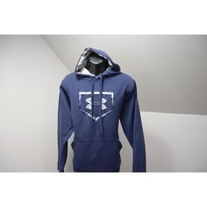Under Armour Hoodie Loose Fleece Baseball Athletic Performance Mens Sz XL